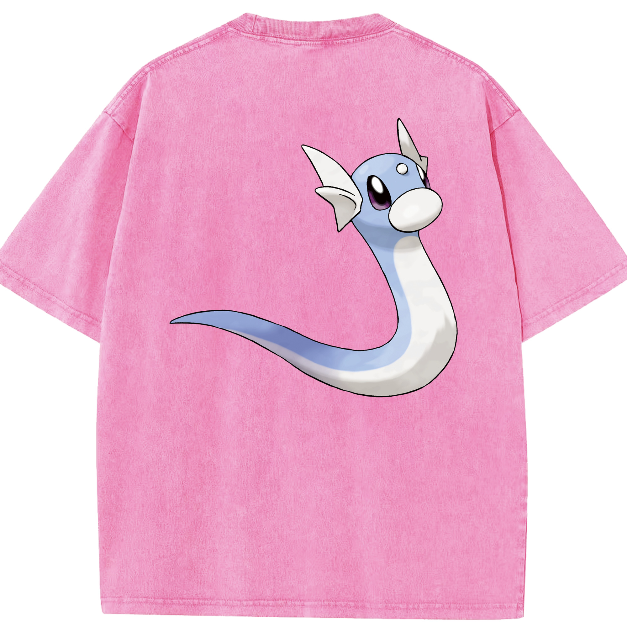 （画像用） ポケットモンスター Pokémon 綿100% ヴィンテージ風 半袖Tシャツ（背面プリント）